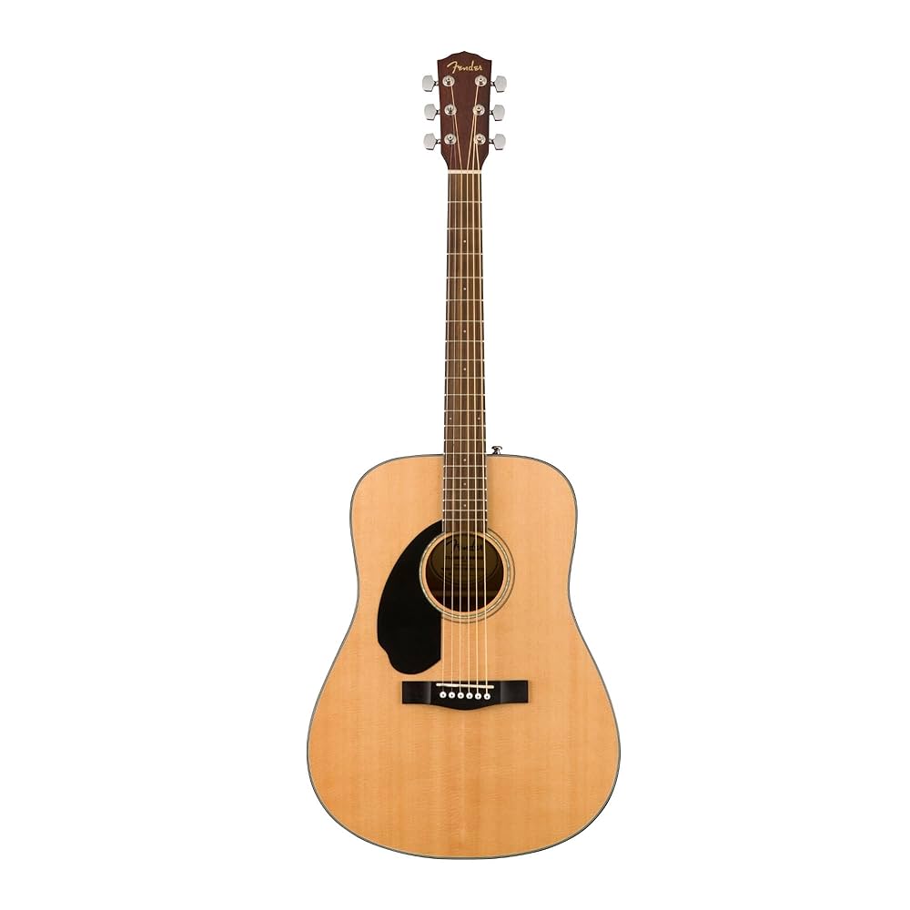 Fender Left-Handed Acoustic Guitar, CD-60S, with 2-Year Warranty