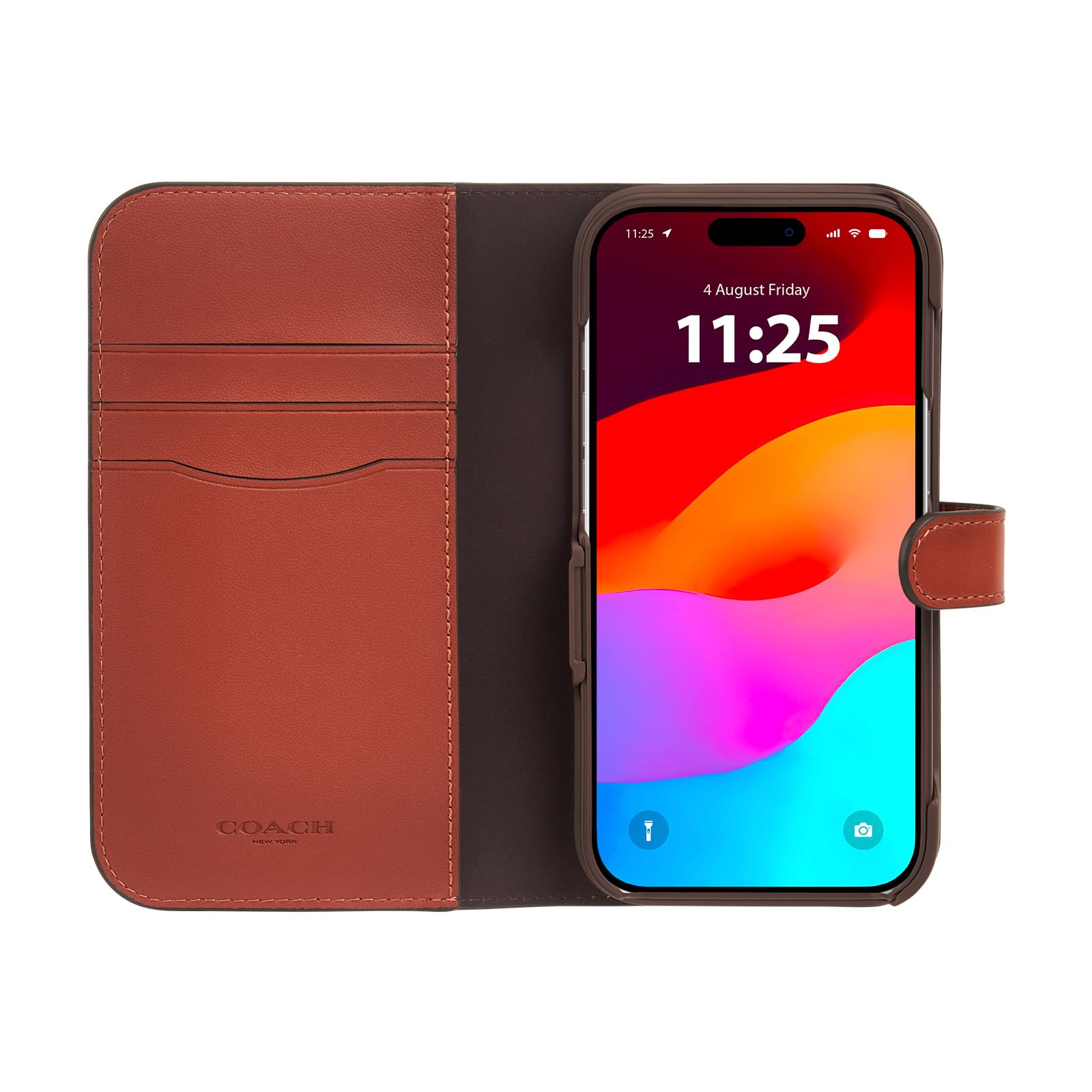Amazon.co.jp: [Coach] iPhone 15 ケース 手帳型 Folio Case 正規品