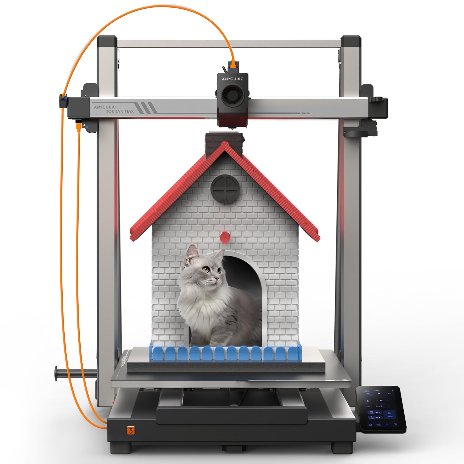 Amazon | ANYCUBIC Kobra 3 Max 3Dプリンター、3Dプリンター 大型