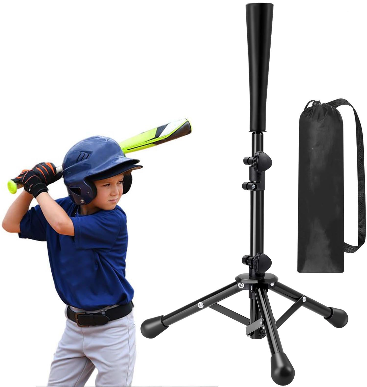 Amazon | バッティングティー 子供53-76cm無段階式 バッティング