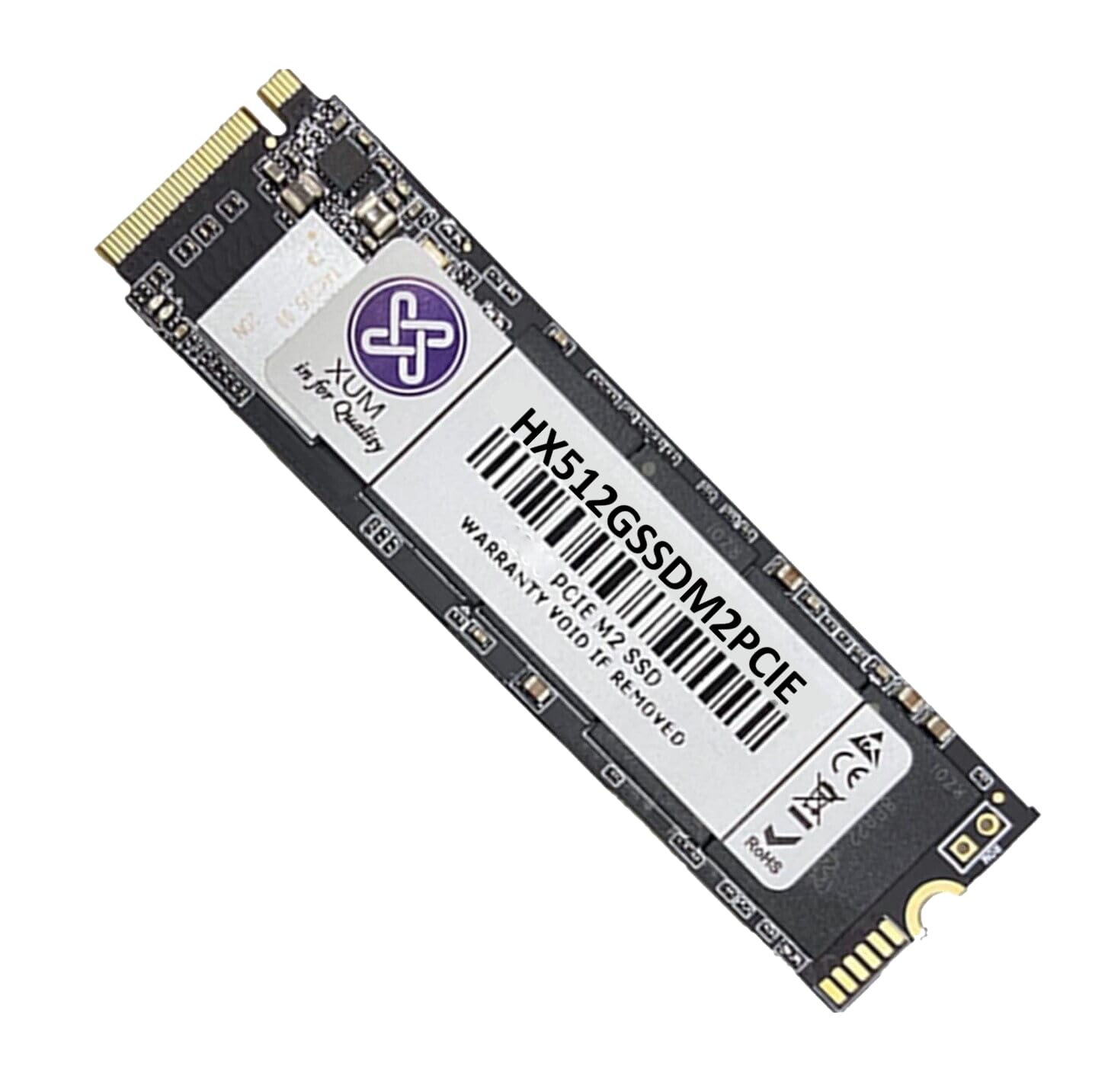XUM 512GB PCIe Gen3 M.2 NVMe SSD Internal Computer Storage - Up to
