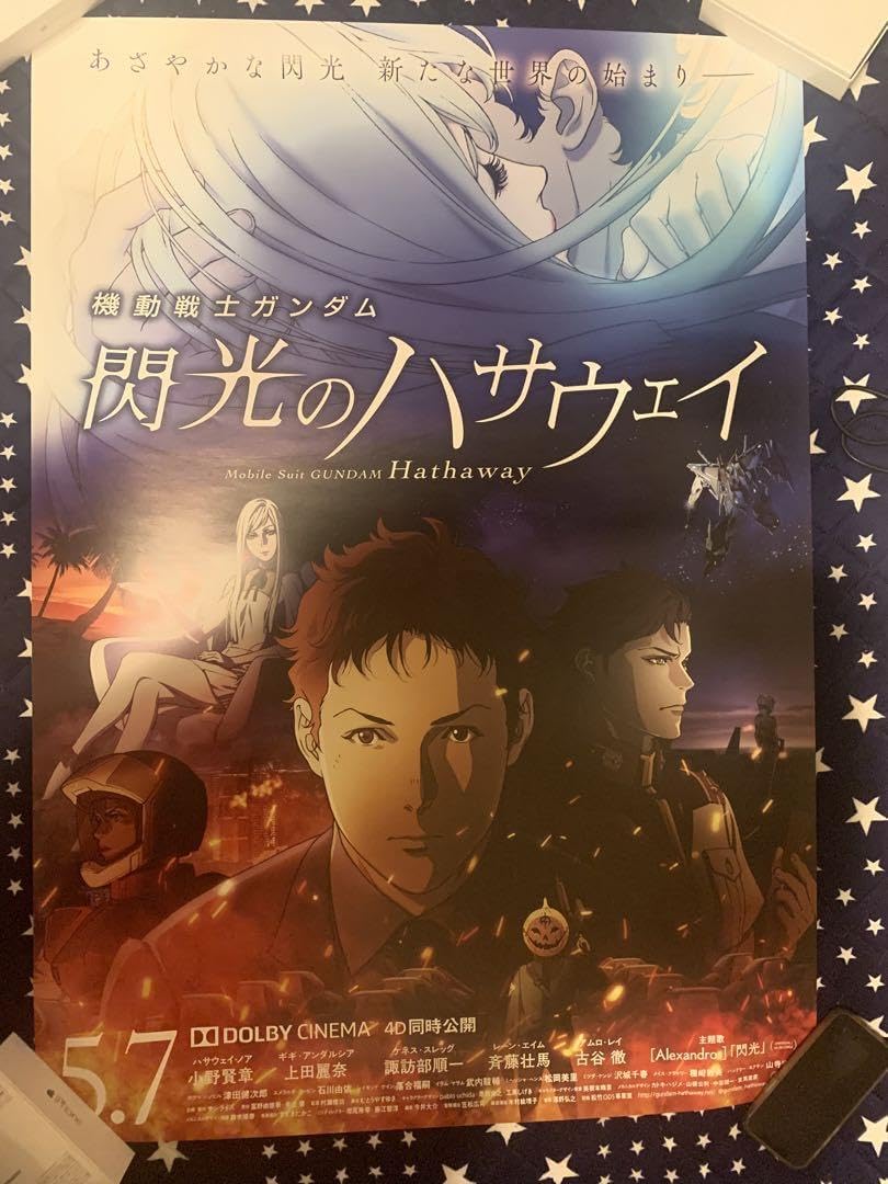 Amazon.co.jp: 機動戦士 閃光のハサウェイ ポスター B1(両面印刷