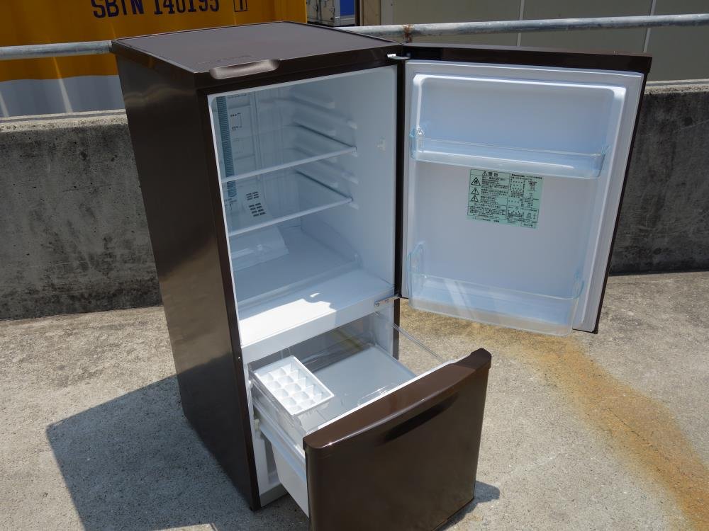 Amazon.co.jp: パナソニック 2ドア冷蔵庫（138L） NR-B145W-T ブラウン