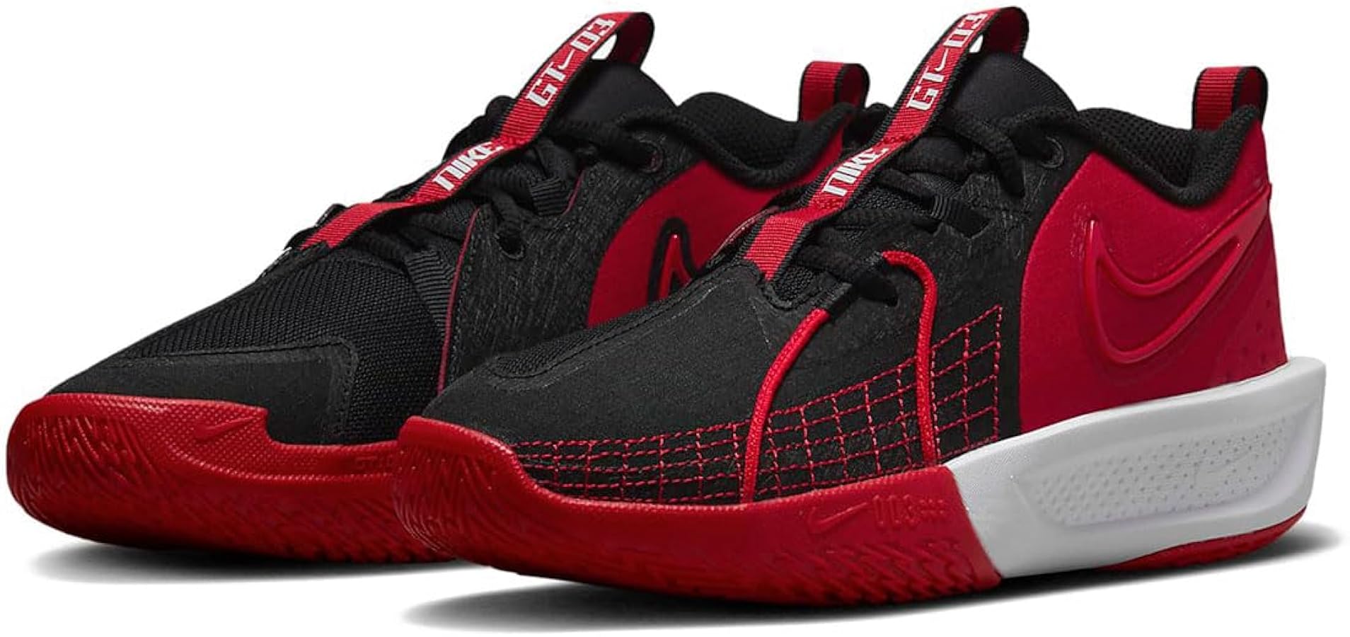 Amazon | [ナイキ] G.T. カット 3 J G.T. CUT 3 ブラック/ホワイト