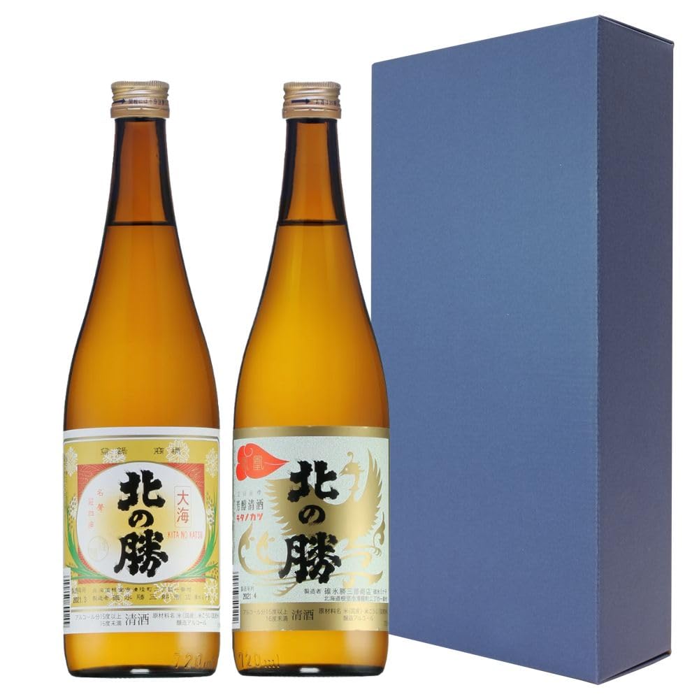 Amazon.co.jp: ギフト 北海道の地酒 北の勝［鳳凰 大海］碓氷勝三郎