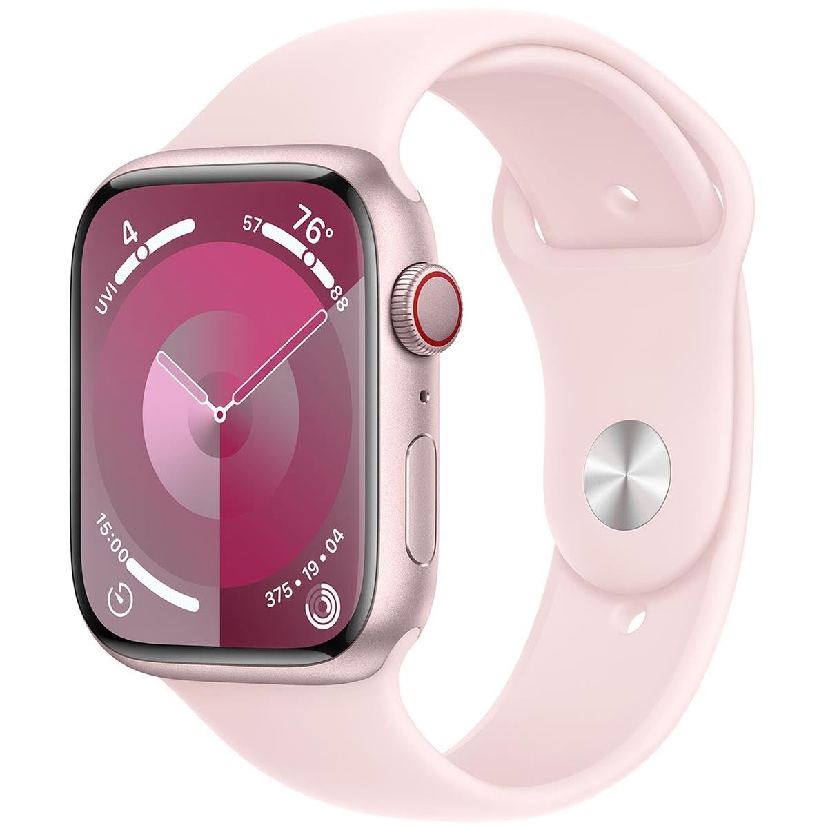 Amazon.com: Apple Watch Series 9 [GPS + Cellular, 45mm] - Pink