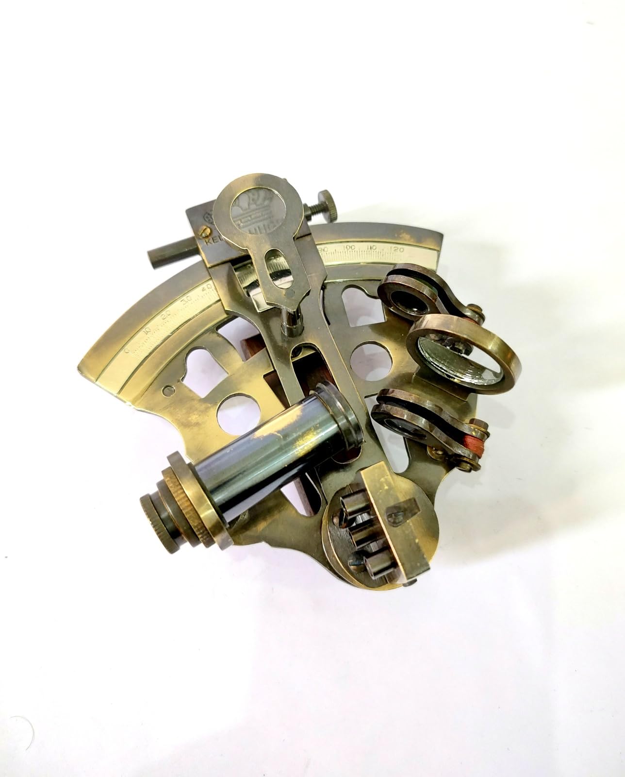 Amazon.co.jp: Ganga Nautical 5インチ アンティーク六分儀航海真鍮