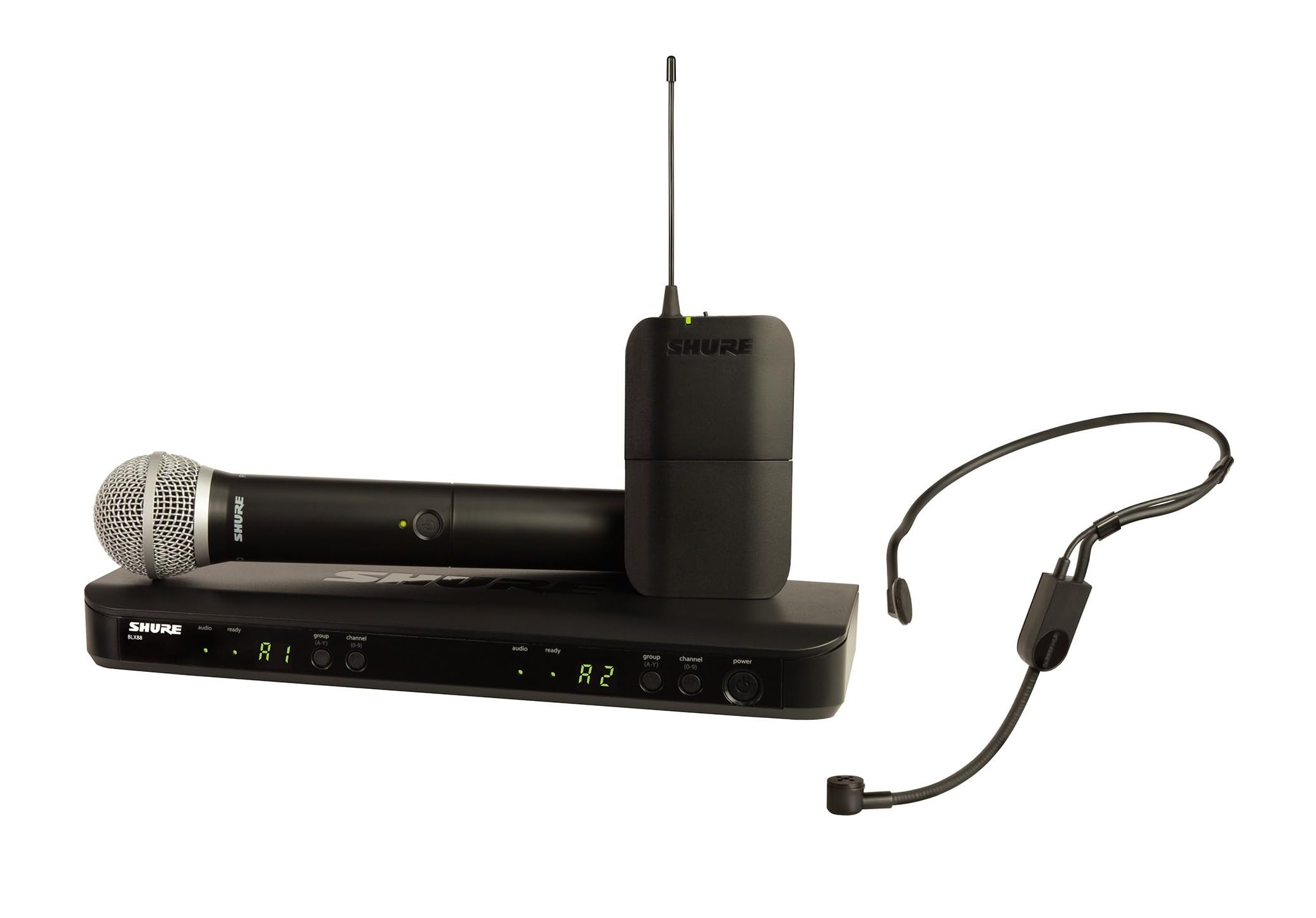 Amazon.com: Shure BLX1288/P31 Wireless Microphone System - 14-Hour