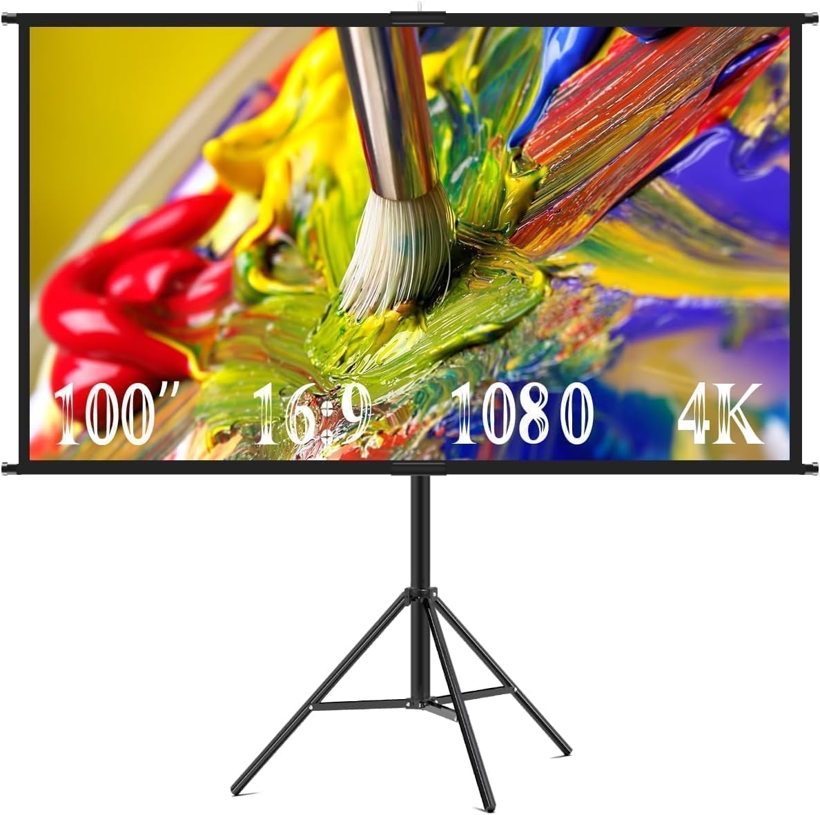 Amazon | NODIBRO プロジェクター スクリーン 自立式 4K対応 軽量 携帯