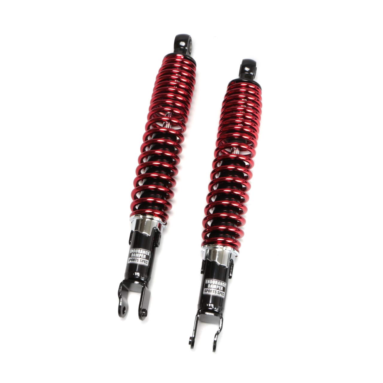 Amazon | エンデュランス バイク リアサスペンション 黒ボディ 赤