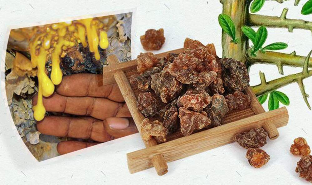 Amazon | ミルラ 没薬 Myrrh 樹脂香 オーガニック乳香樹脂 有機没薬