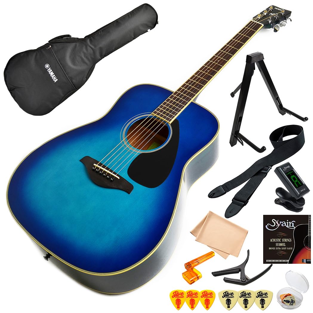 Amazon | アコースティックギター 初心者 セット YAMAHA FG820 SB