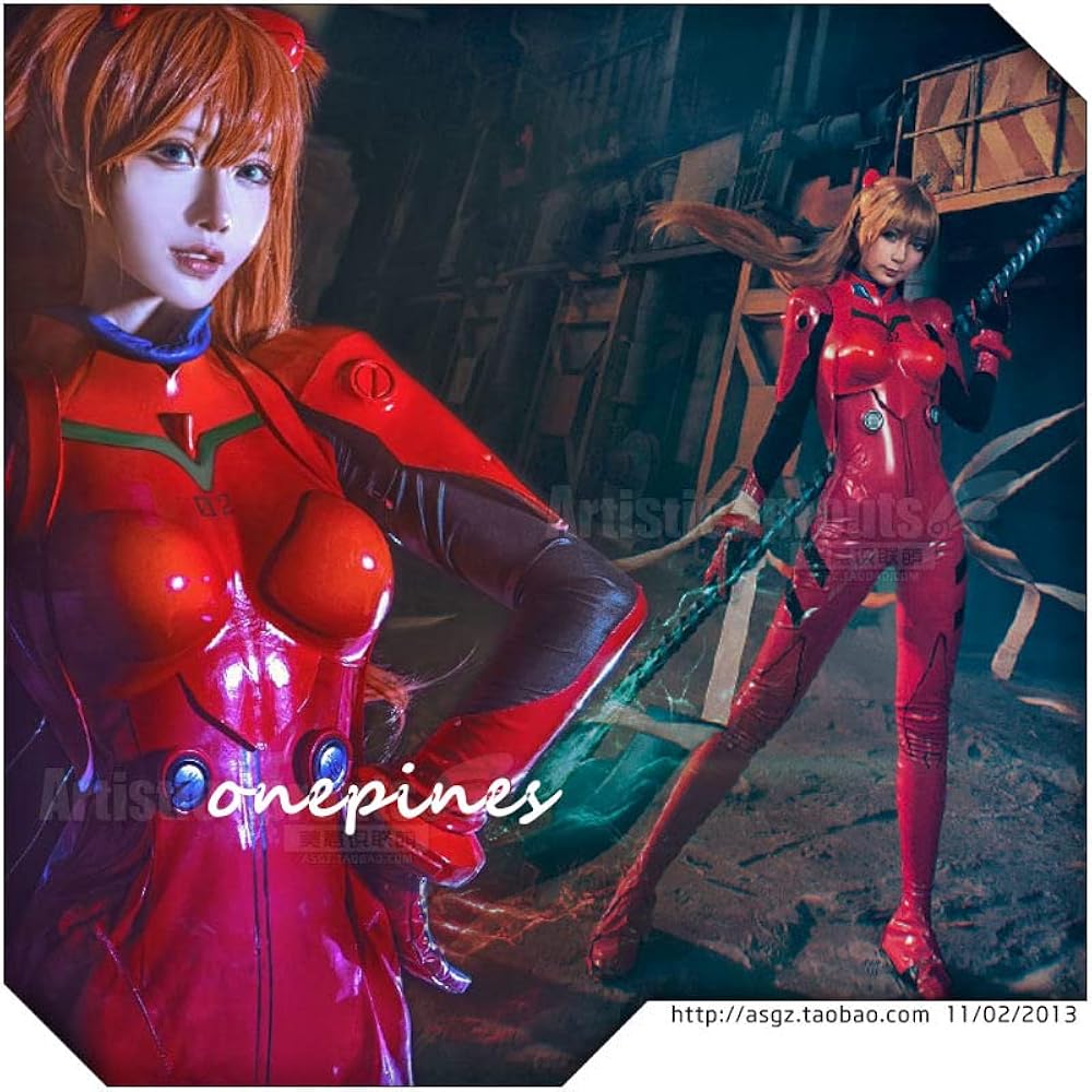 Amazon.co.jp: [Echunchan] 惣流アスカラングレー せんとう服 コスプレ