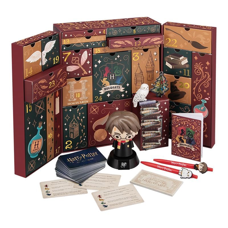 Amazon.com: Harry Potter Hogwarts 24 Day Premium Advent Calendar