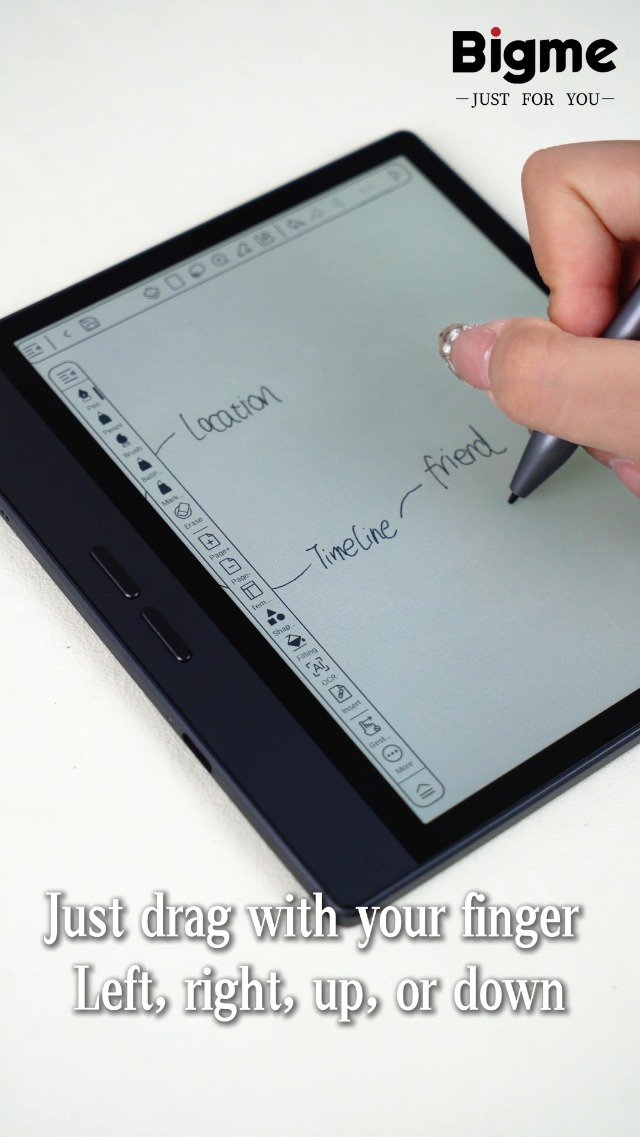 Bigme B7 Color ePaper Tablet 7 Inch 8+128GB Ebook Reader with 4G