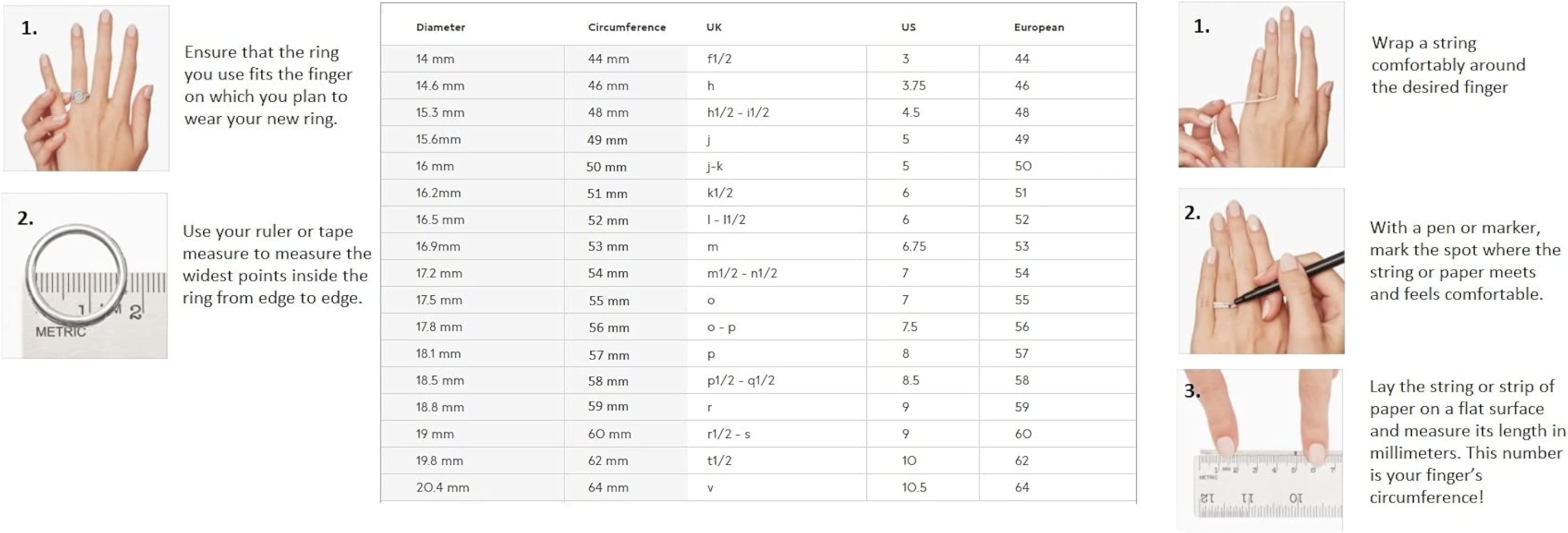 Amazon | Pandora スパークリングラブノットリング サイズ( 6