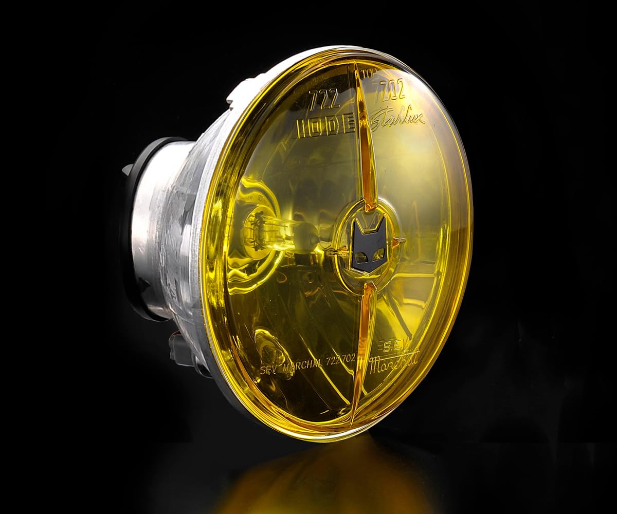 Amazon | マーシャル 722・702ヘッドランプ イエローレンズ 4輪用 800