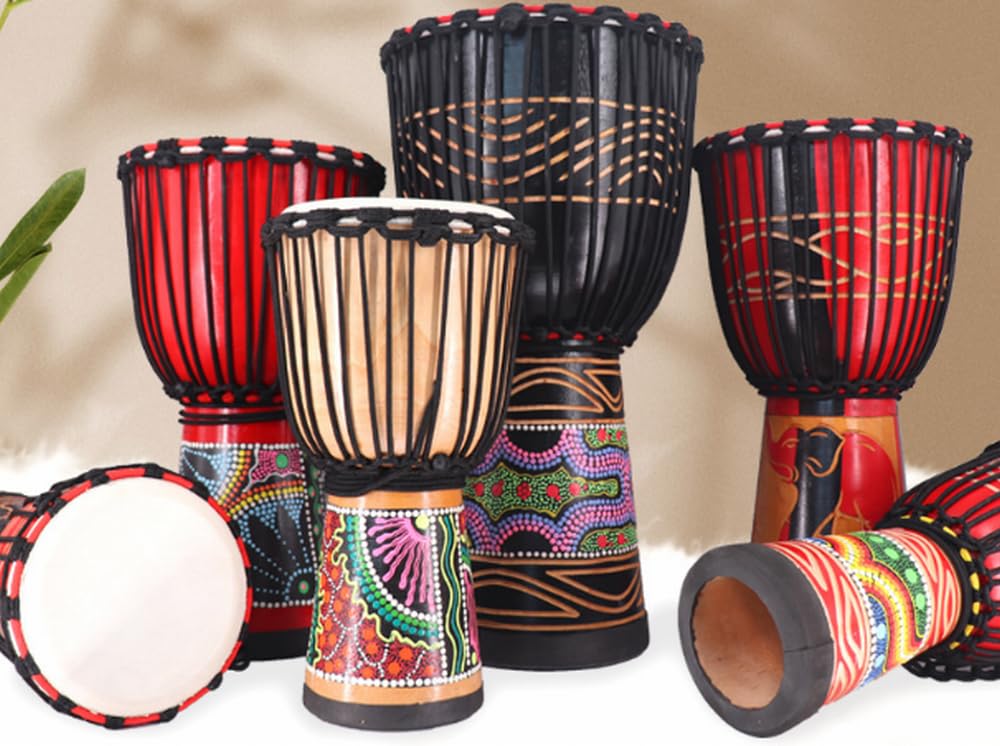 Amazon | Anfang ジャンベ 楽器 太鼓 民族楽器 パーカッションランダム