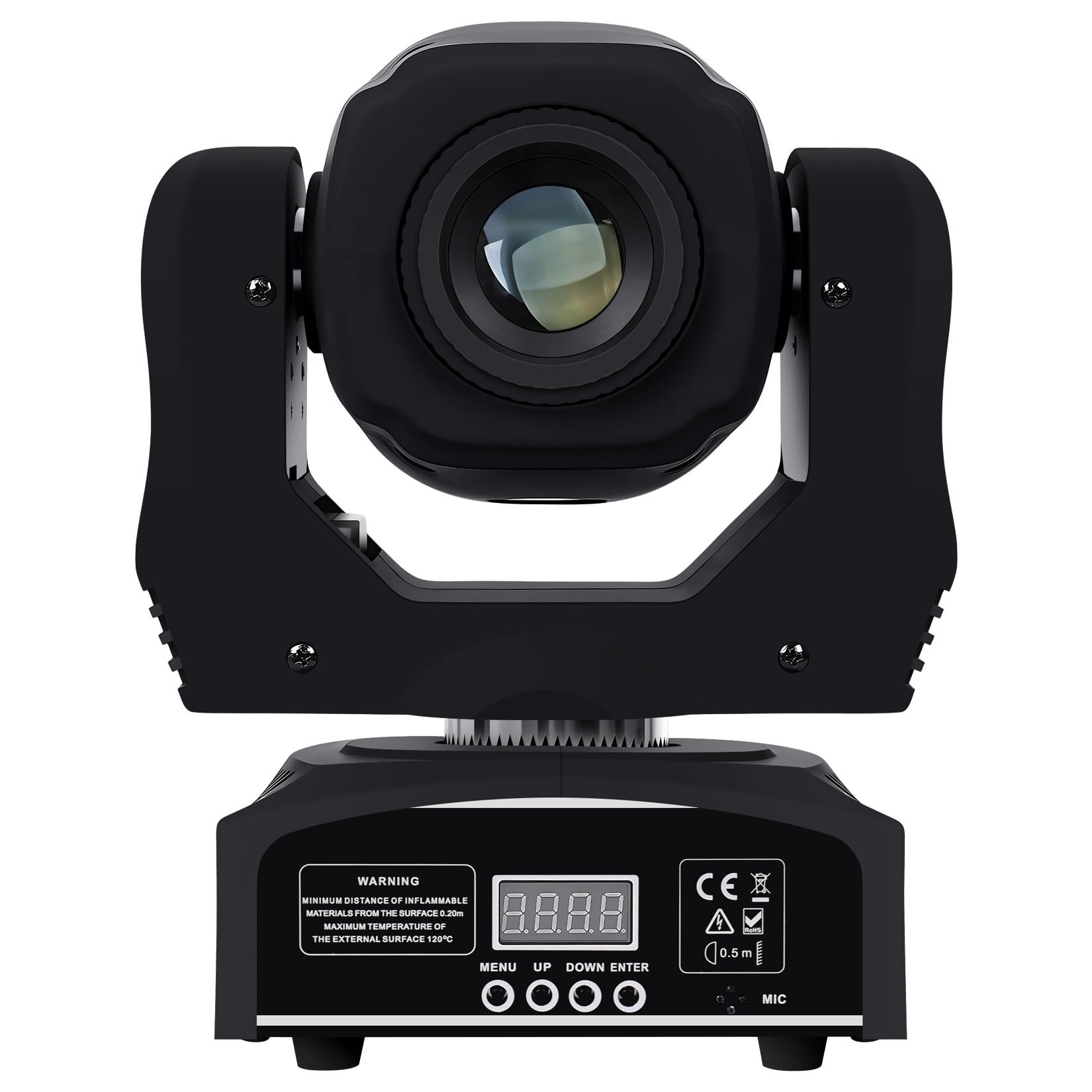 Amazon.com: DJCLUB Stage Lights LED Mini Moving Head DJ Light Lyre