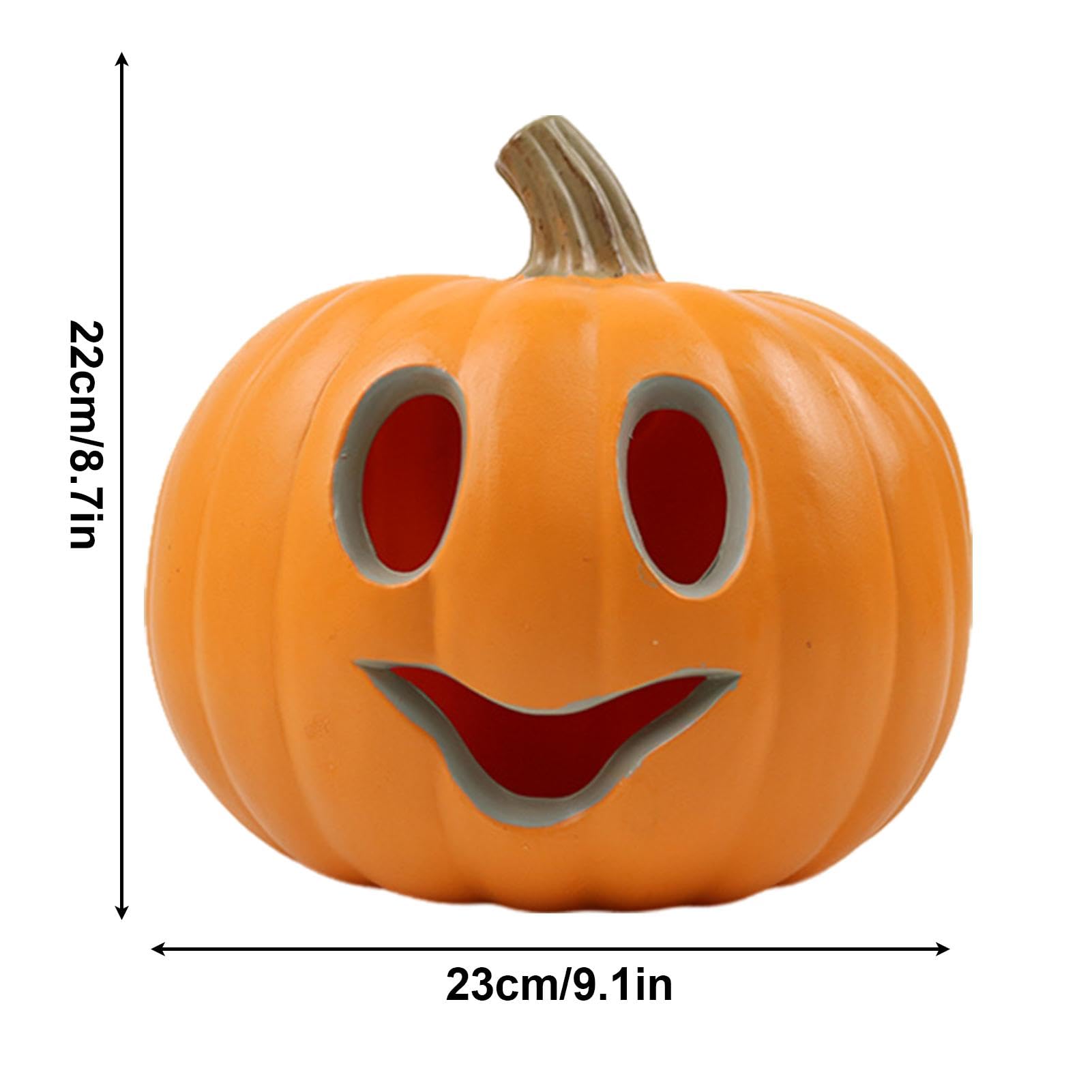 Amazon.co.jp: shjxi ハロウィンパンプキン LEDライト付き、LEDライト