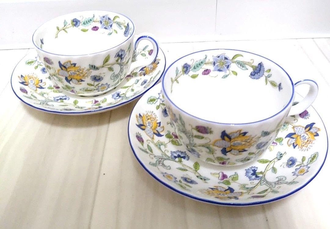 Amazon.co.jp: MINTONミントン 英国製 ハドンホールブルー ティー