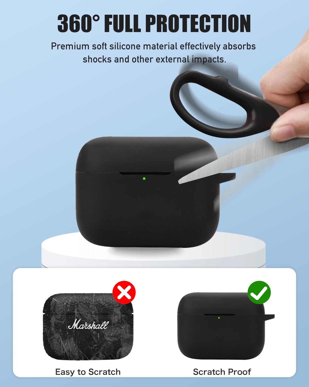 Amazon.com: for Marshall Motif Ⅱ A.N.C. Case Cover, Protective