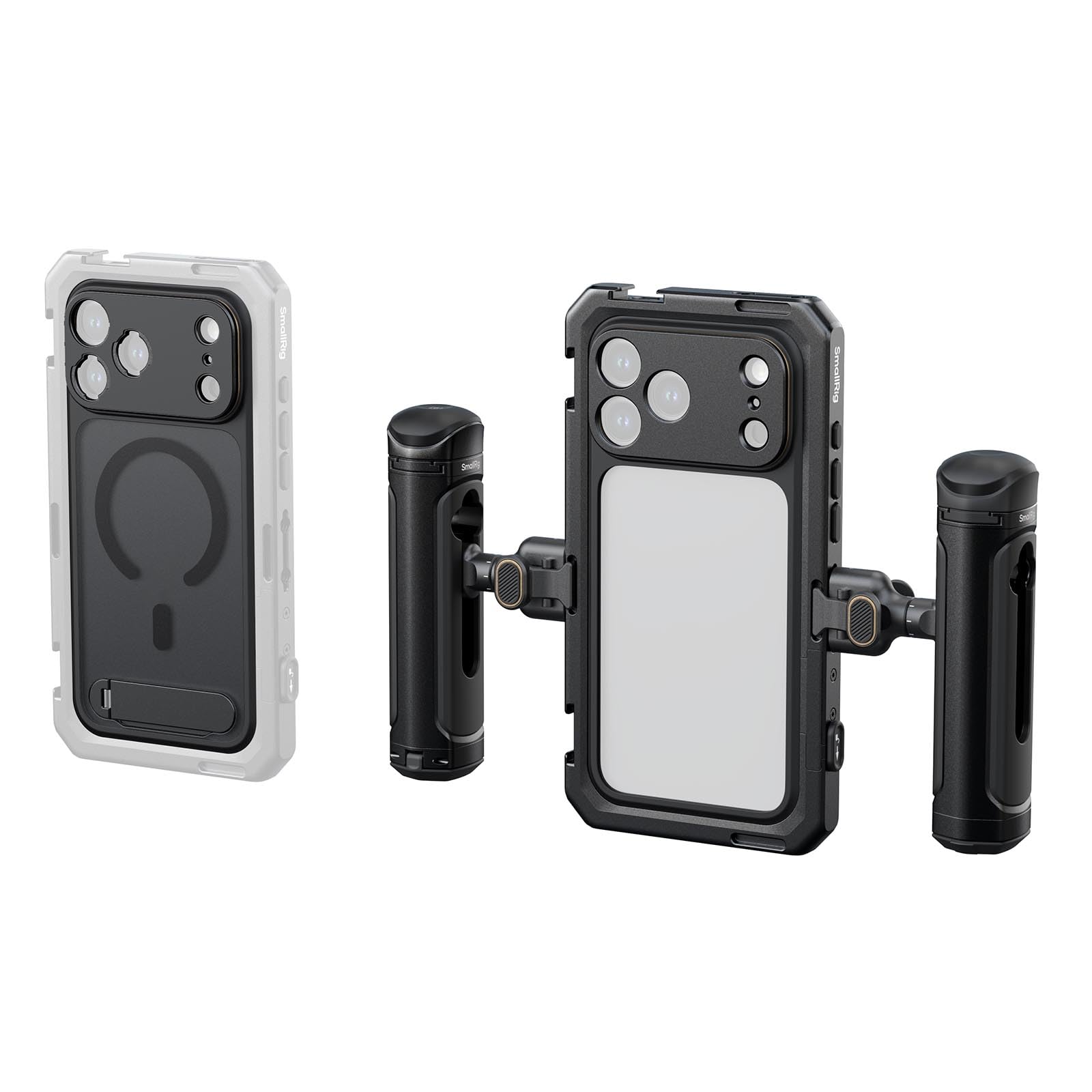 Amazon.com: SmallRig Phone Video Cage Dual Handheld Kit for iPhone