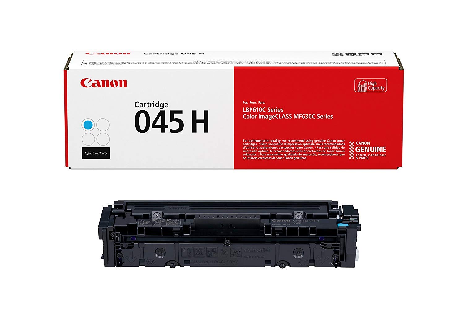 Amazon | キヤノン トナーカートリッジ045H(シアン) CRG-045HCYN