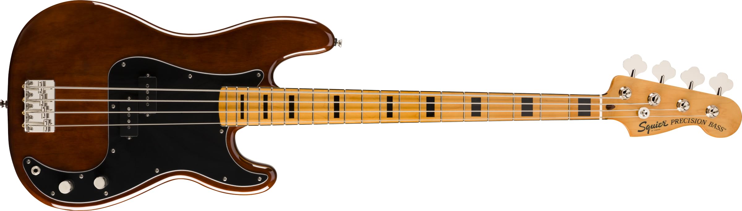 Amazon.com: Squier Classic Vibe 70s Precision Bass, Walnut, Maple