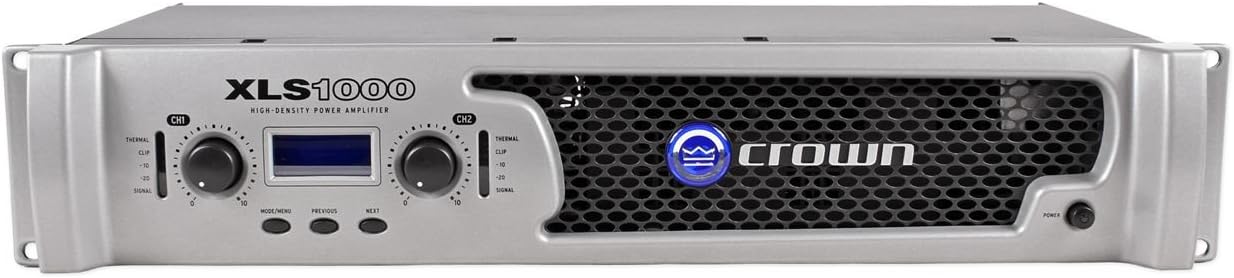 クラウン XLS1000 パワー Amplifierユーザーマニュアル