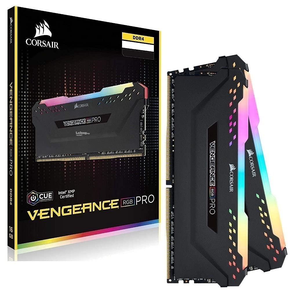 Corsair Vengeance RGB Pro 16GB (2 x 8GB) 288-Pin DRAM DDR4 3000