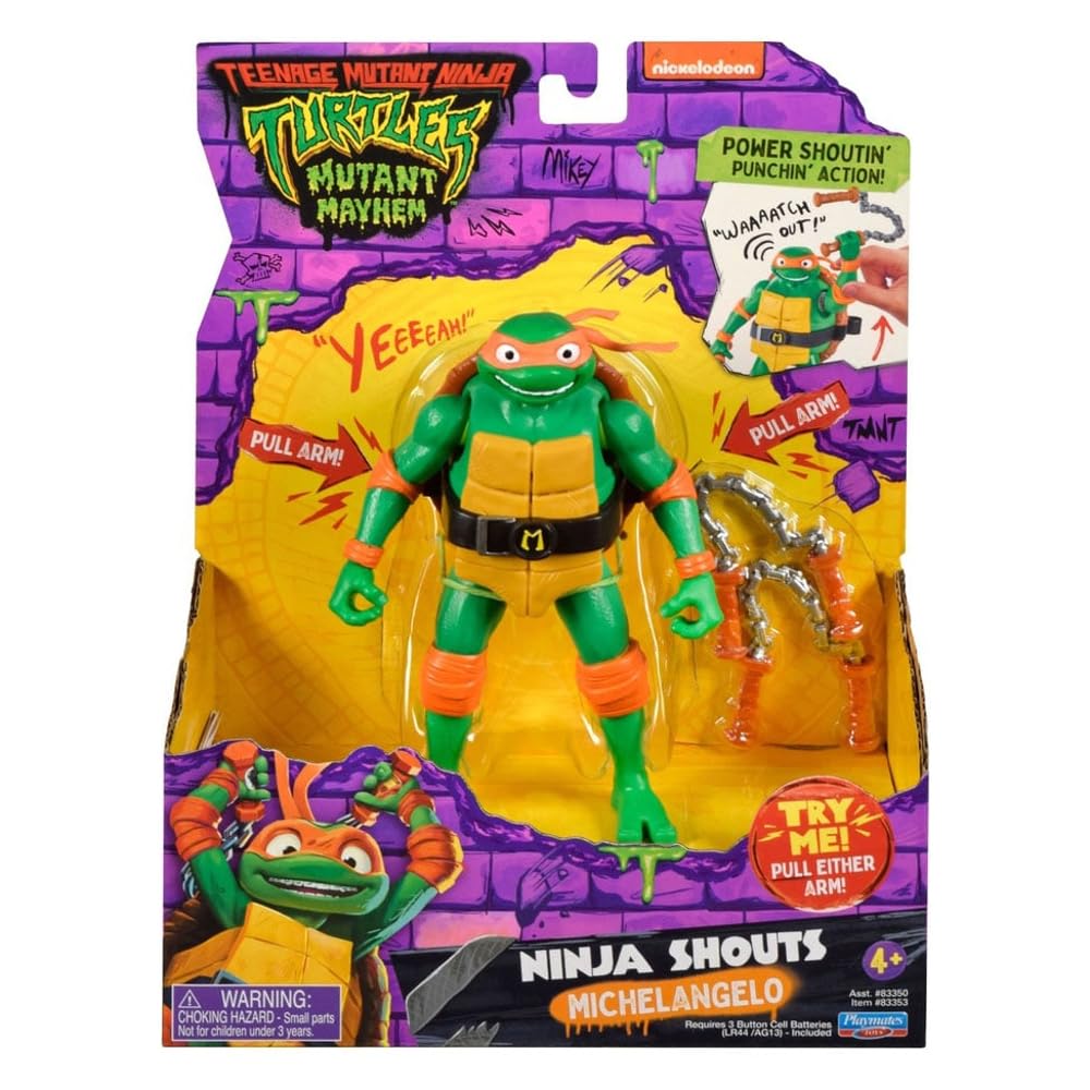 Amazon.co.jp: Teenage Mutant Ninja Turtles Playmates Toys ティーン