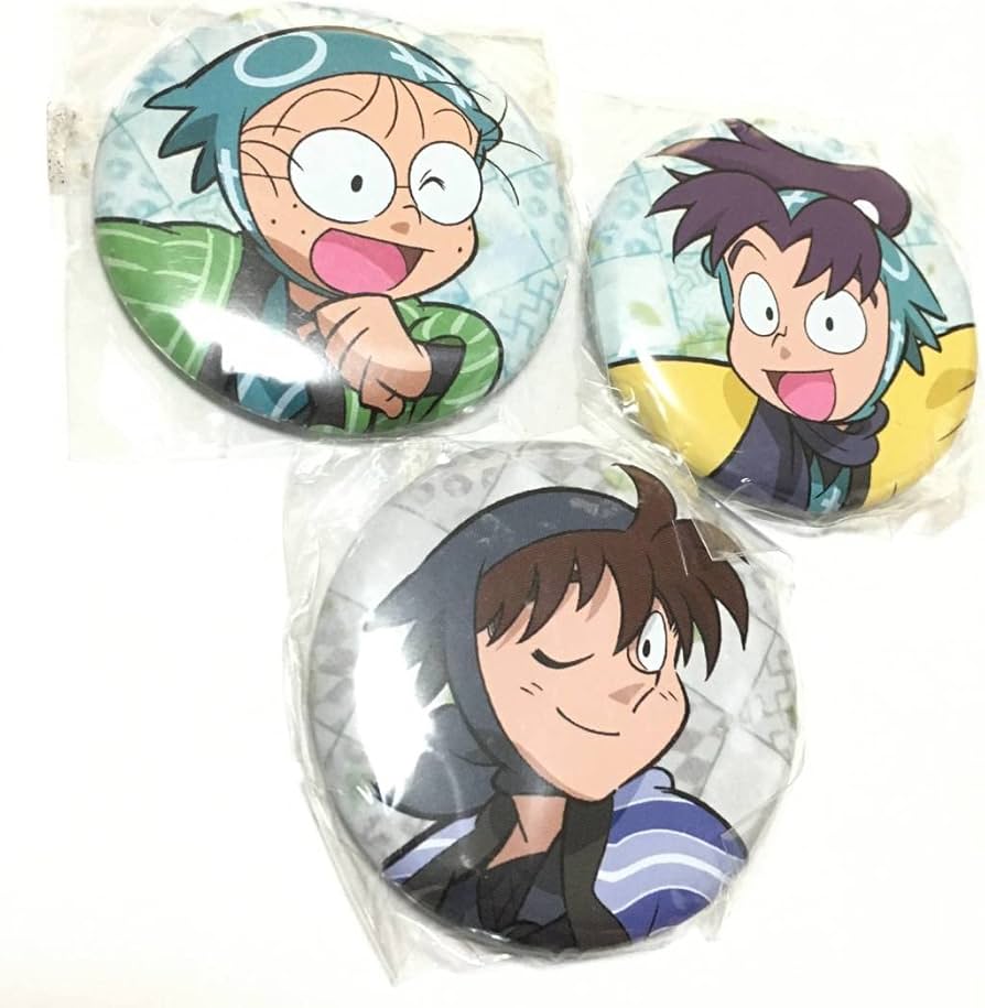 Amazon.co.jp: 忍たま乱太郎 半纏 缶バッジ アニカプ セット 乱太郎