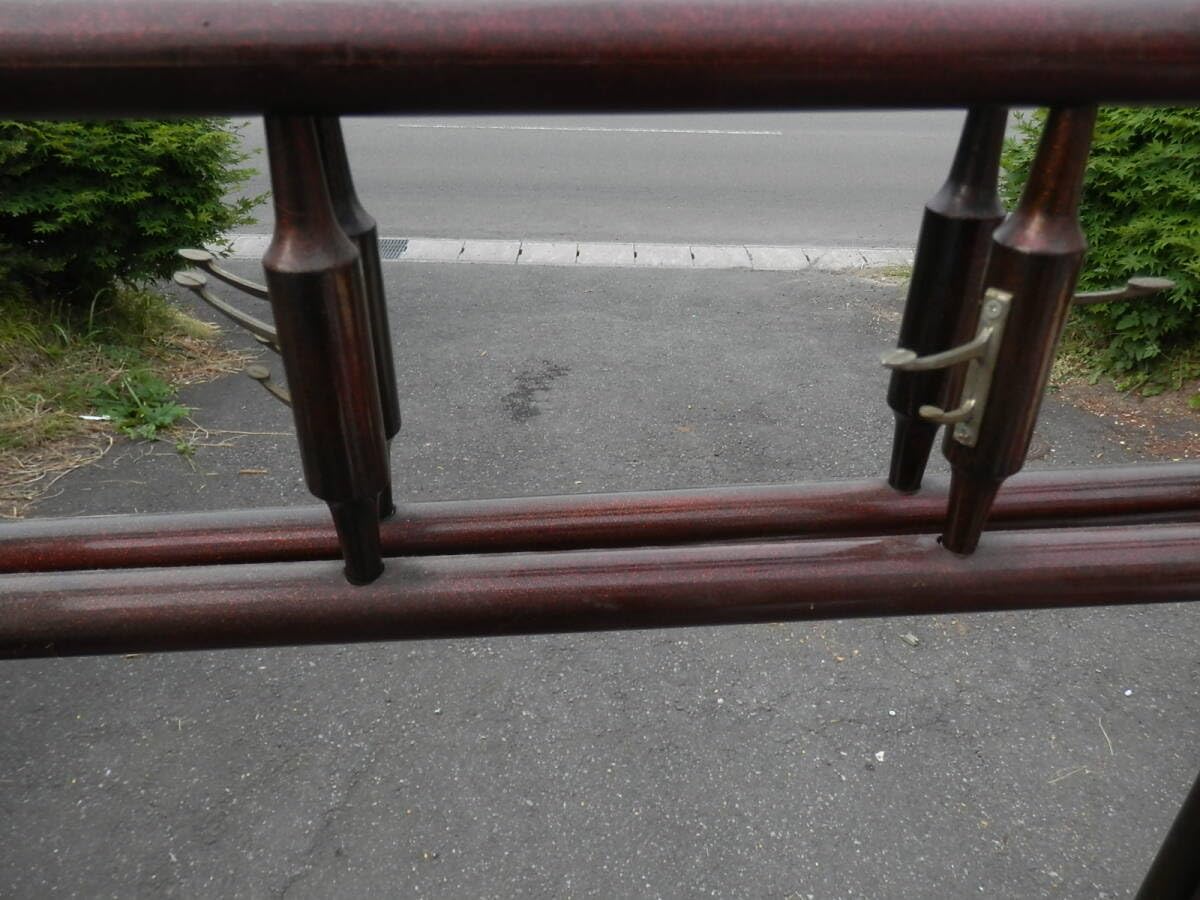 Amazon.co.jp: 木製衣紋掛け昭和レトロ折鶴古道具ハンガーラック和家具