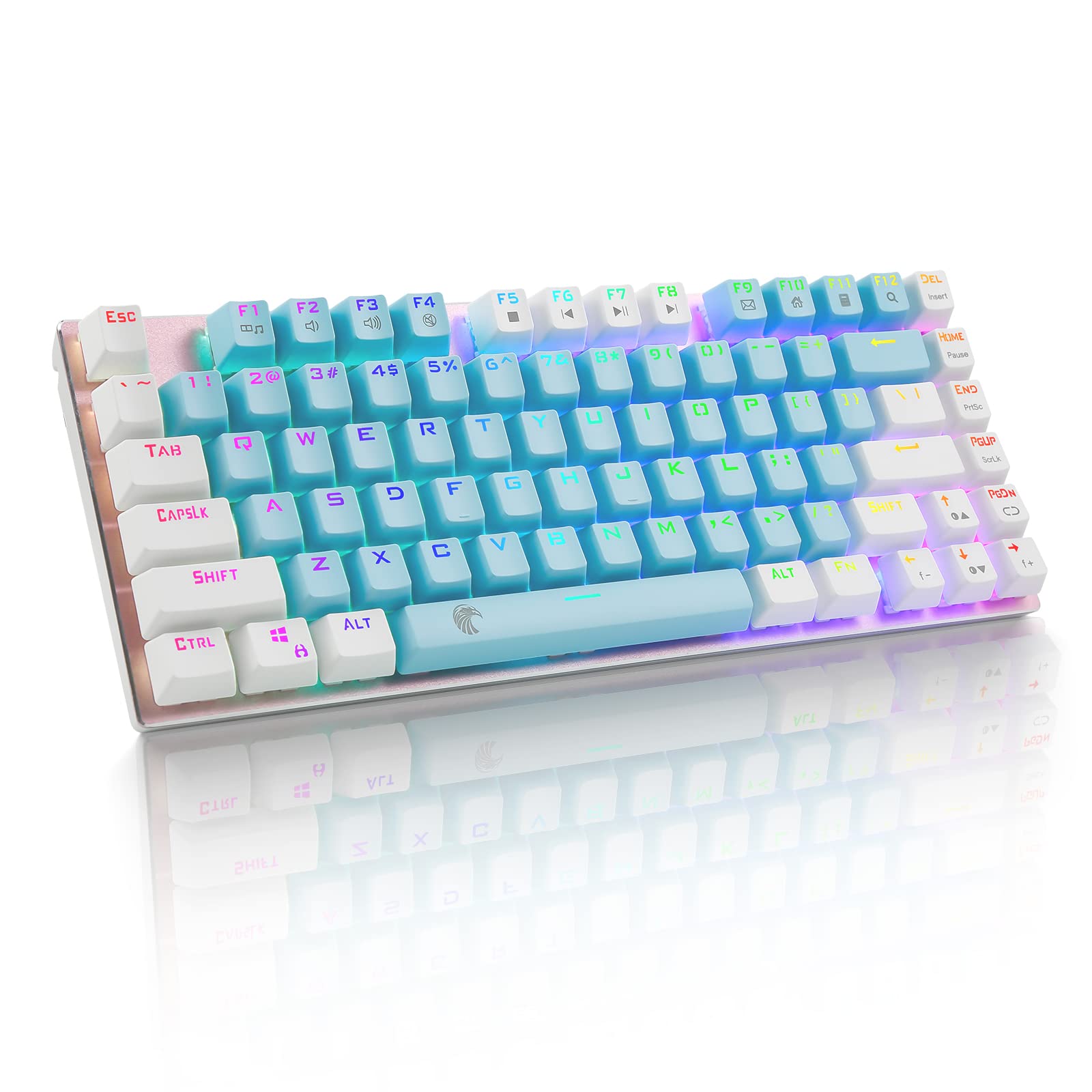 Amazon | e元素メカニカルキーボード 有線ゲーミングキーボード81キー