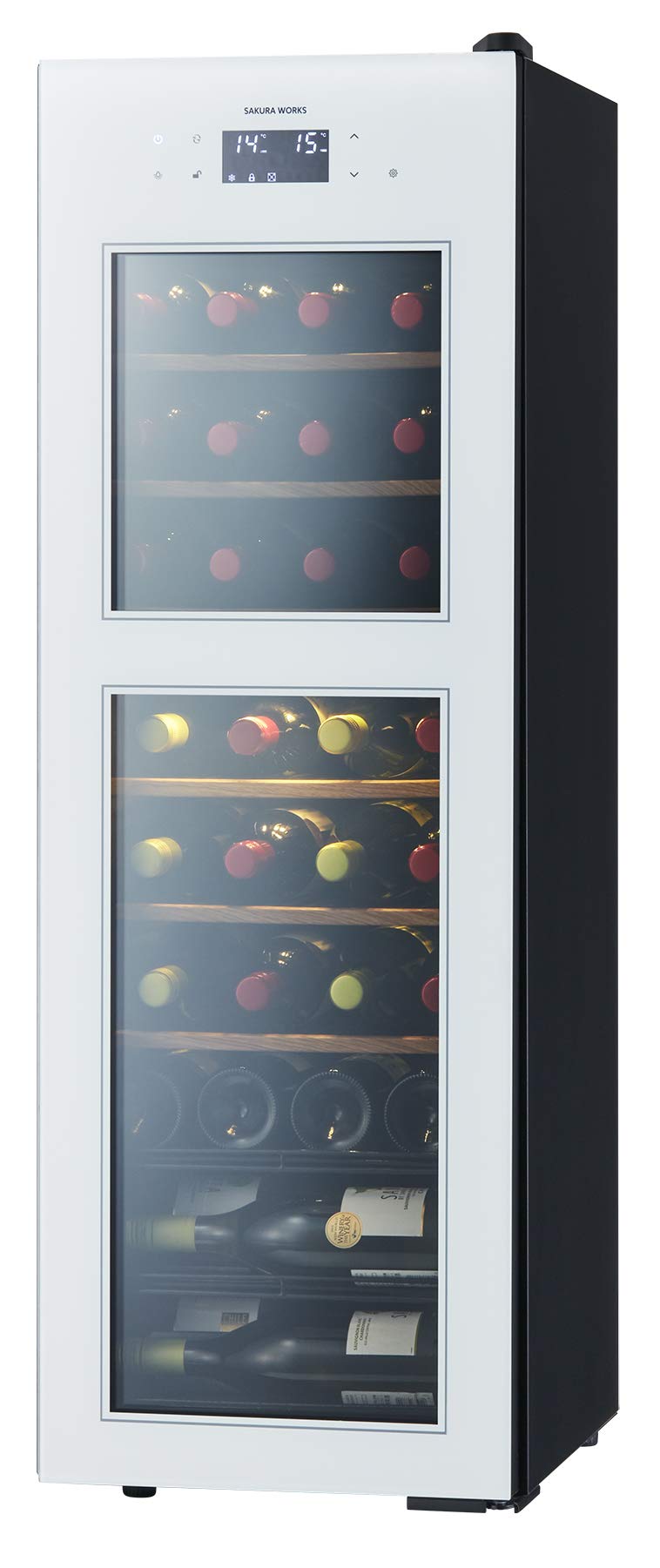 Amazon.co.jp: さくら製作所 ワインセラー ZERO Advance 38本収納