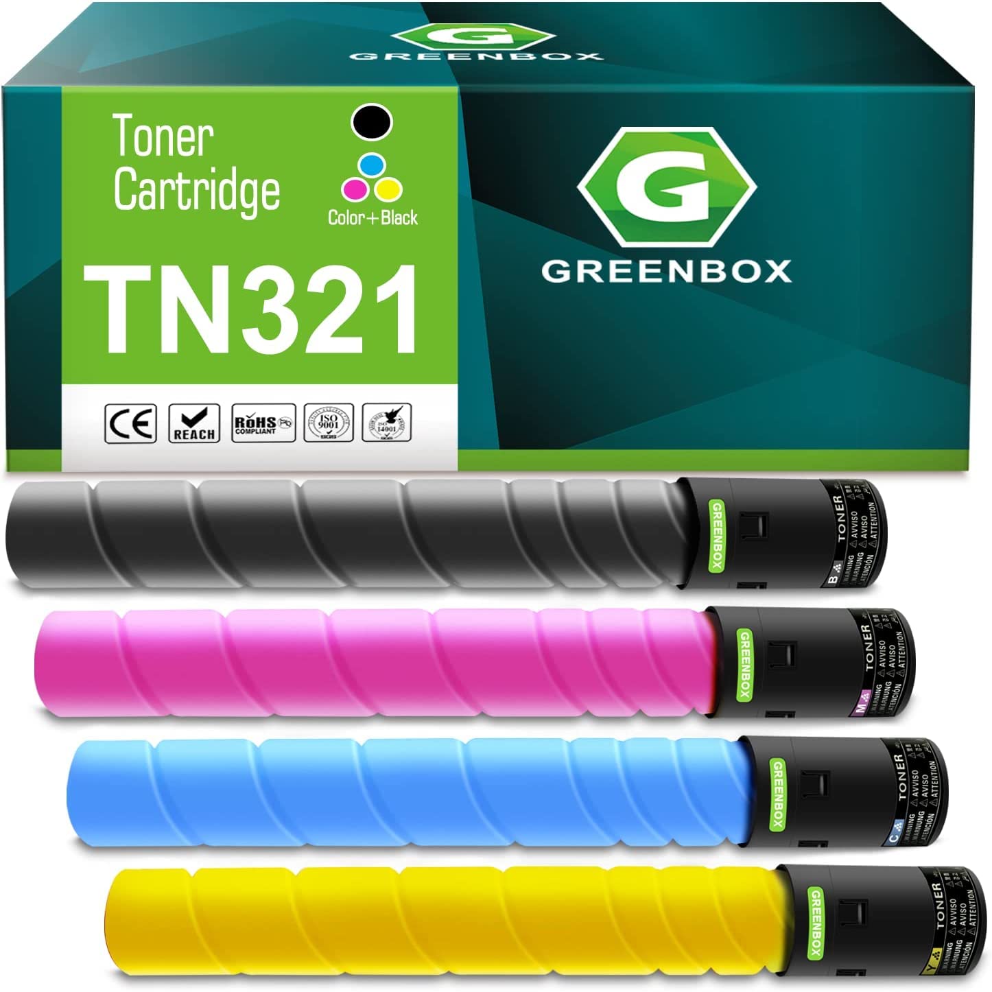 Amazon.co.jp: GREENBOX 互換トナーカートリッジ TN321 コニカミノルタ