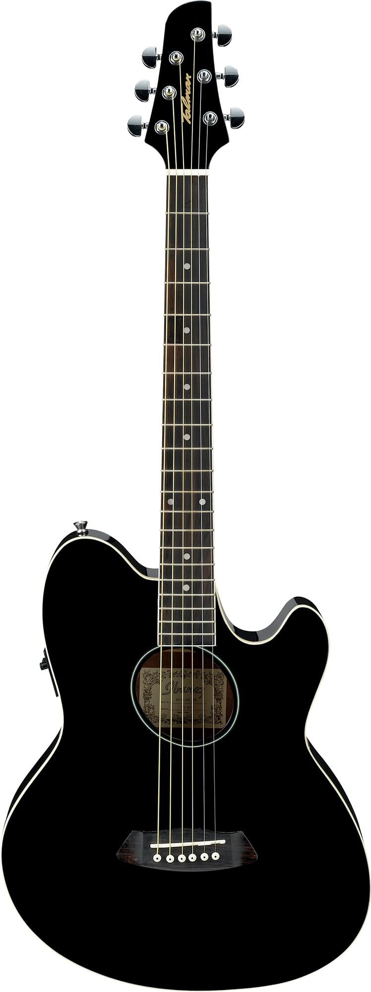 Amazon.com: Ibanez Talman TCY10E Acoustic-electric Guitar - Black