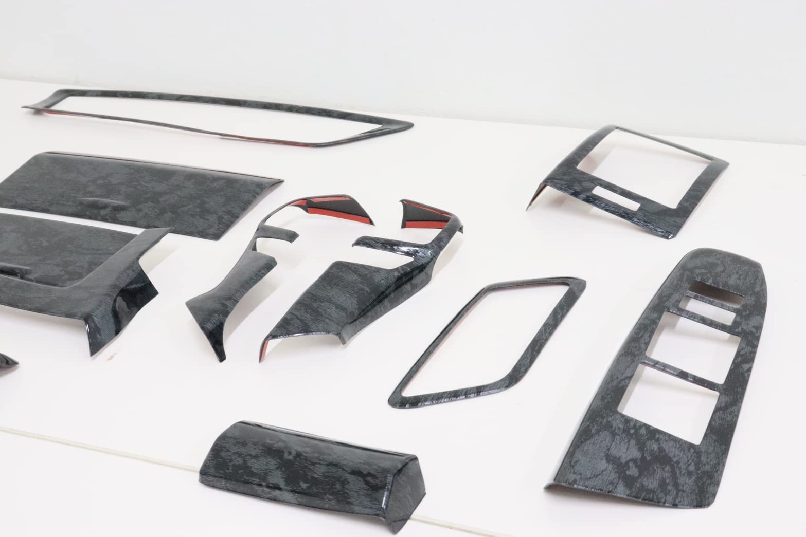 Amazon | ◇GRX130 マークX用 黒木目調 インテリアパネル 内装パネル