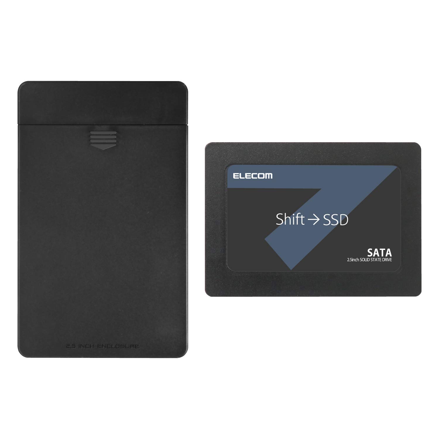 Amazon | エレコム 内蔵SSD 240GB 2.5インチ SATA3.0 HDDケース付