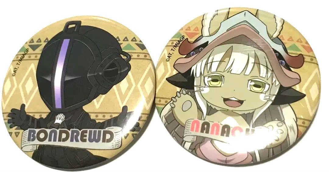 Amazon.co.jp: メイドインアビス 缶バッジ ボンドルド ナナチ : おもちゃ