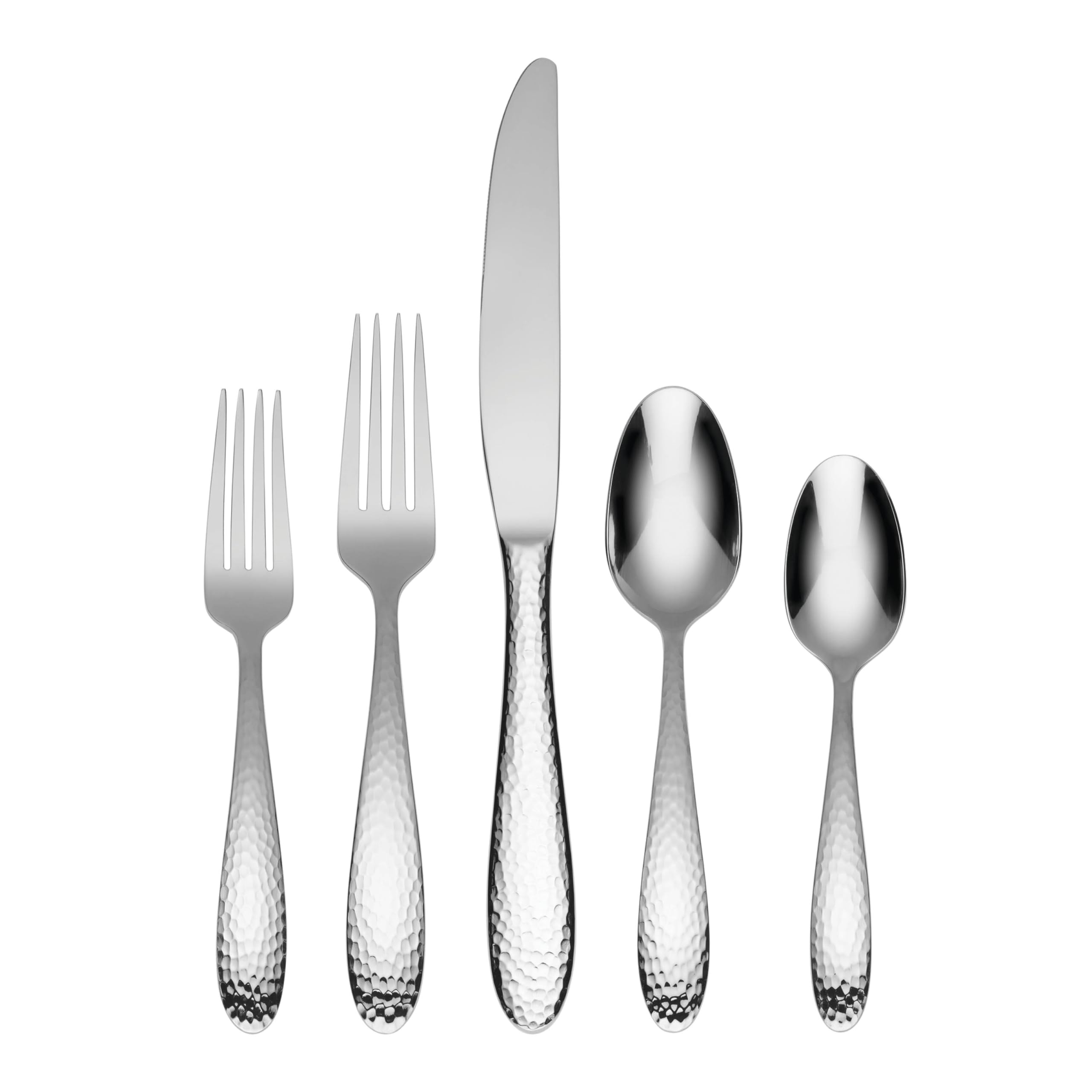 Amazon.com | Oneida H156045A Reyna 45 Piece Everyday Flatware Set