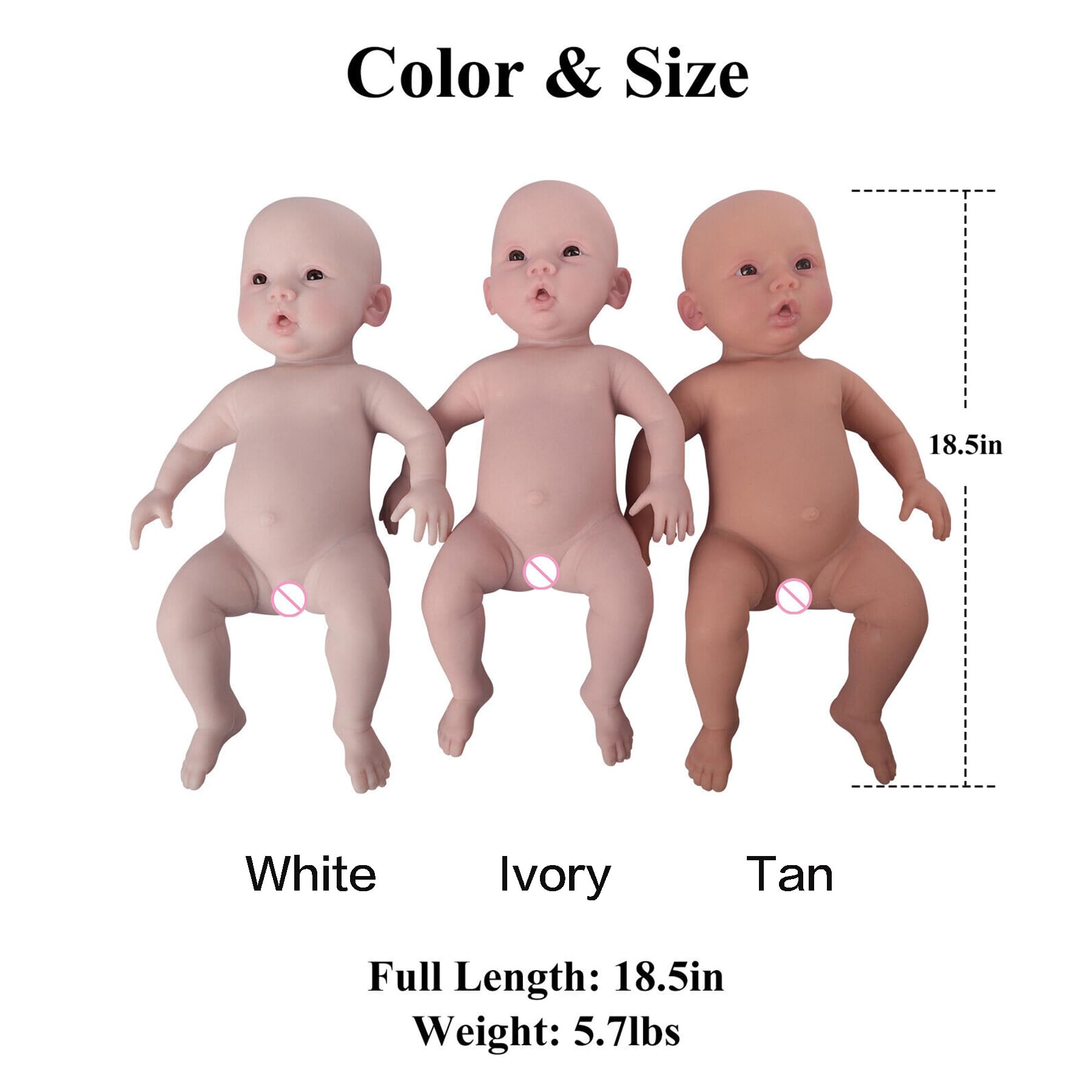 Amazon | EQAIWUJIE リボーンドール 人形 リアル 赤ちゃん人形