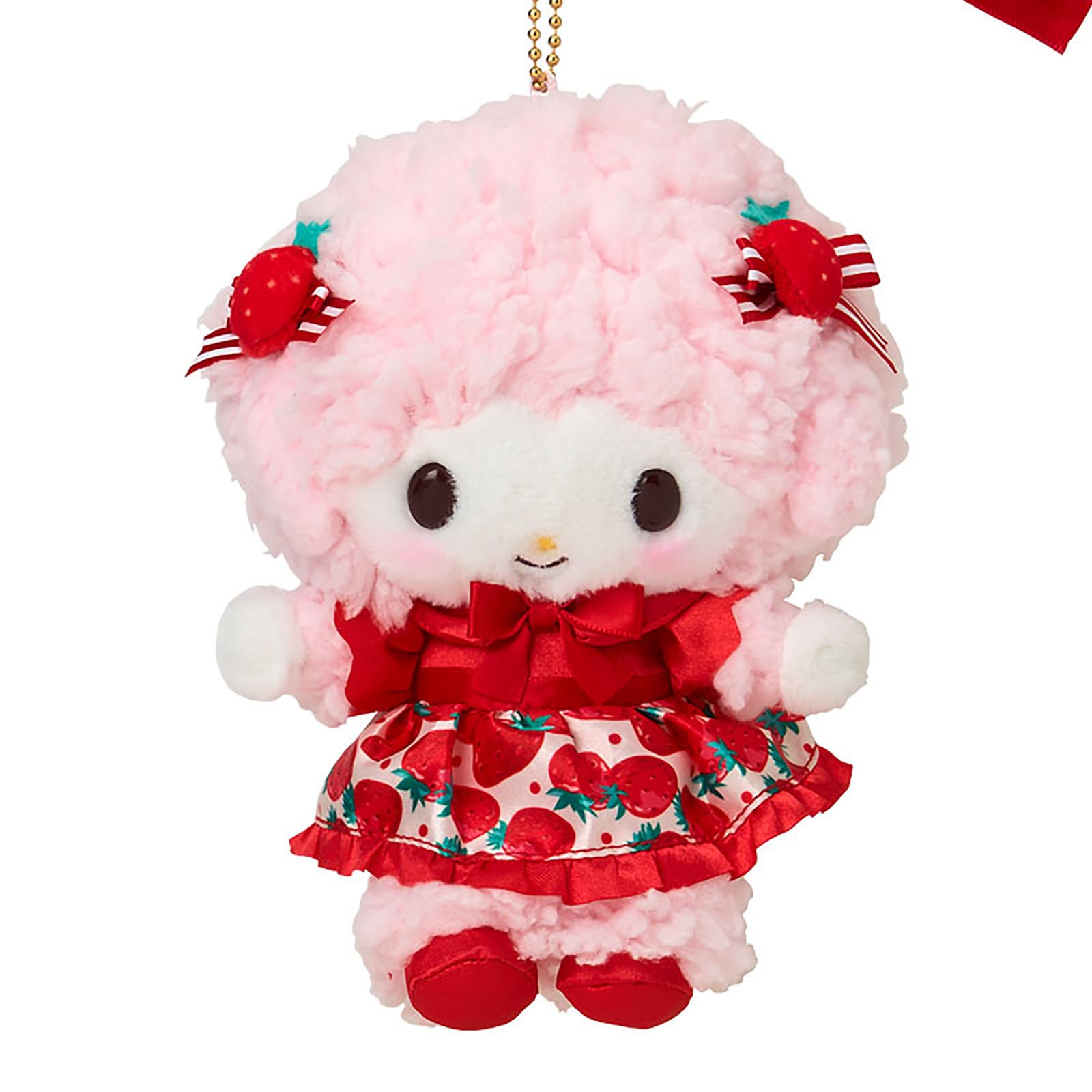 Amazon.co.jp: サンリオ(SANRIO) マスコットホルダー（いちご新聞50