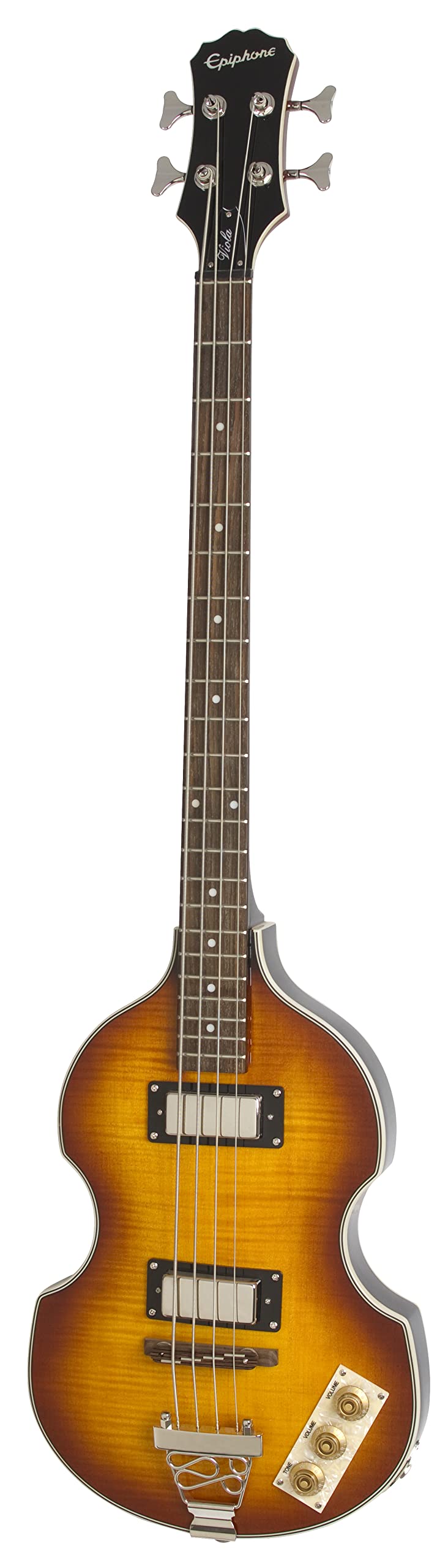 Amazon | Epiphone Viola Bass Vintage Sunburst バイオリンベース
