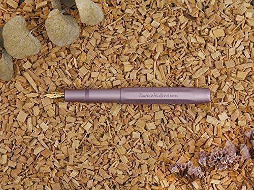 Amazon | カヴェコ ALスポーツ万年筆 限定版ライラック、ファインニブ