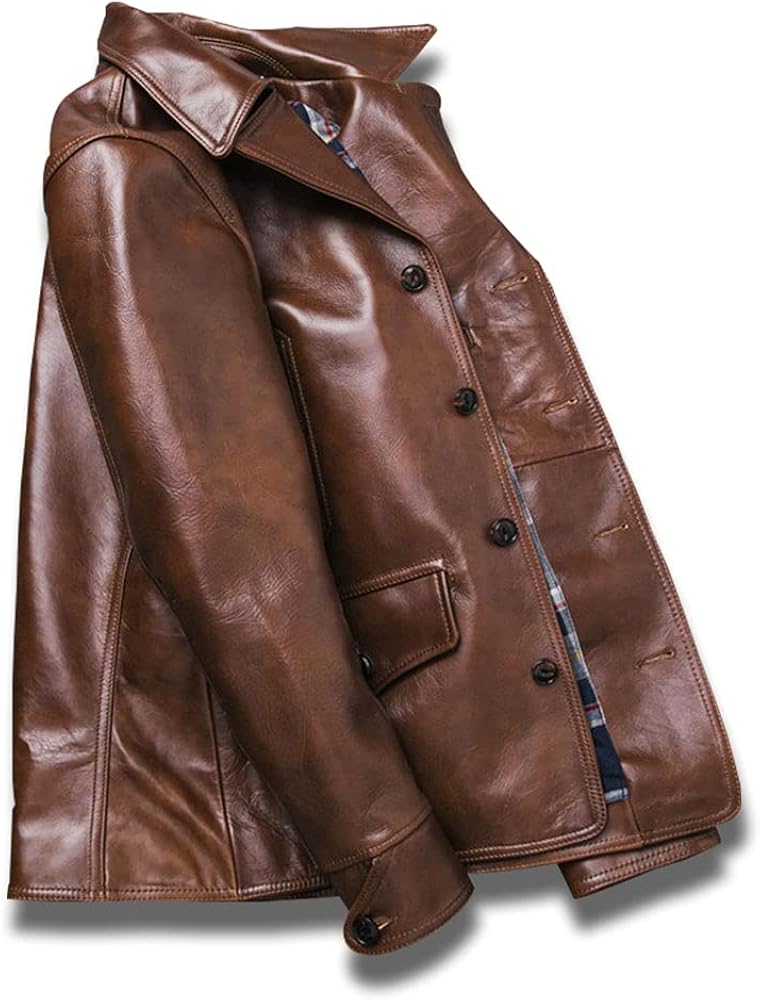 Amazon | [N++A] BOMU 馬革 ホースハイド 30's ワークコートメンズ