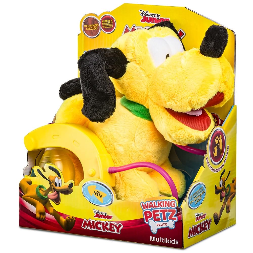 Walking Petz Pluto Multikids - BR1876 | Amazon.com.br
