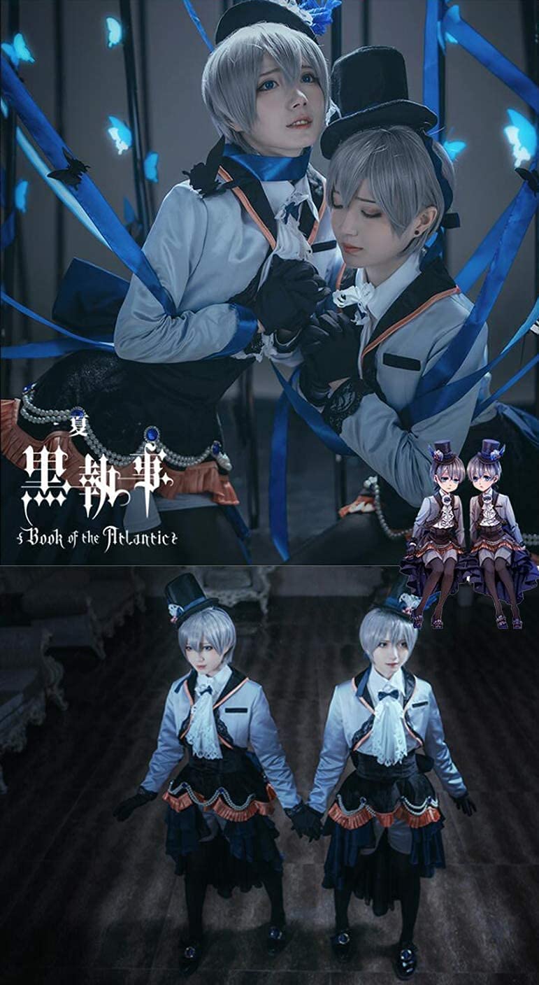 Amazon | longmucos コスプレ アニメ 黒執事 双子シエル・ファントム