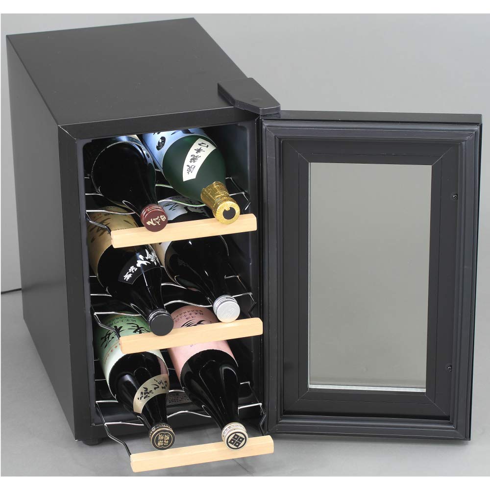 Amazon.co.jp: CE-8W(ブラック) ペルチェ方式8本収納用ワインセラー